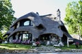 Thatch Roof House Royalty Free Stock Photo